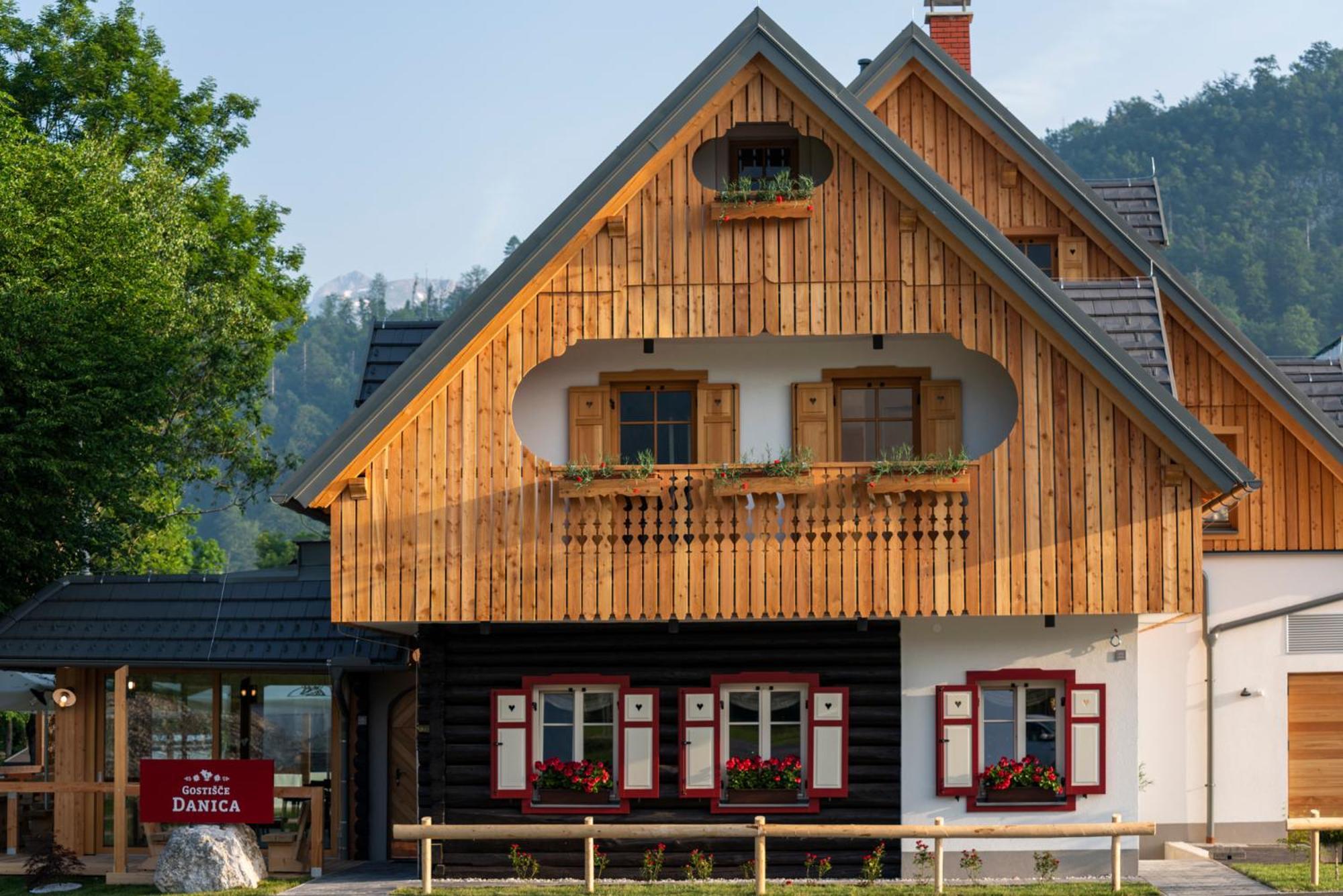 Guesthouse & Camping Danica Bohinj Bagian luar foto